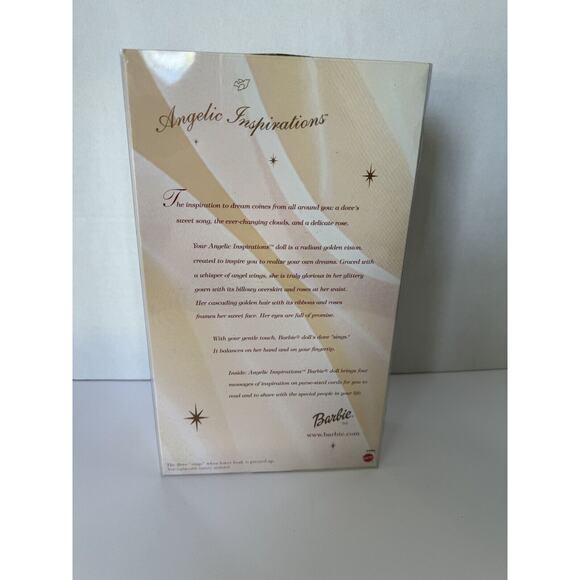 Vintage Angelic Inspirations Special Edition Blonde Barbie Doll Dove New - Picture 6 of 11